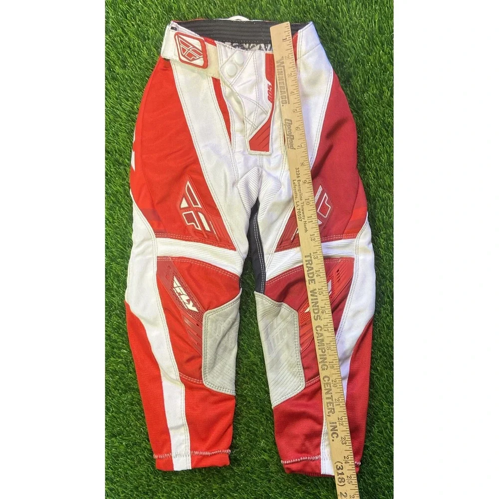 Fly Racing Pant Style 805 Size 18 Youth Kinetic Red Motocross Dirt Bike